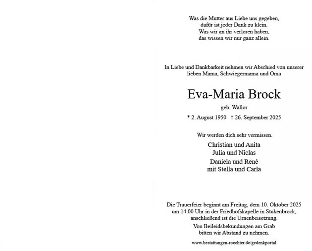 Eva-Marie Brock