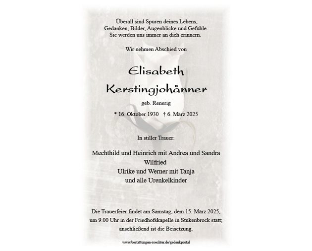 Elisabeth Kerstingjohänner