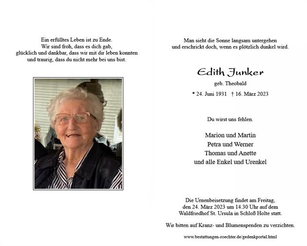 Edith Junker