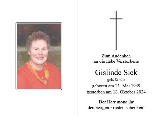 Gislinde Siek