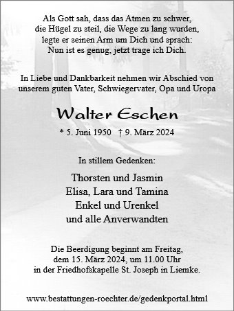 Walter Eschen