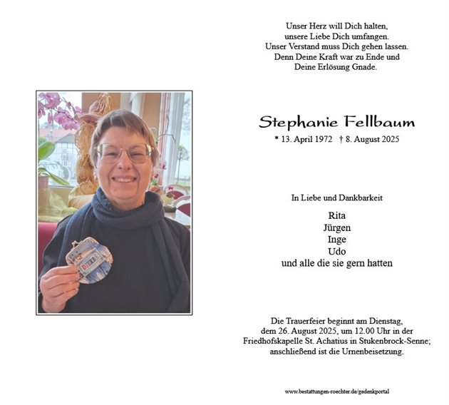 Stephanie Fellbaum