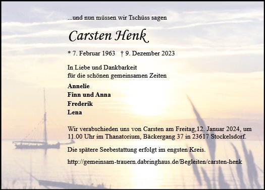 Carsten Henk