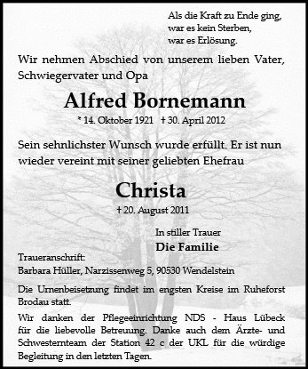 Alfred Bornemann