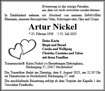 Artur Nickel