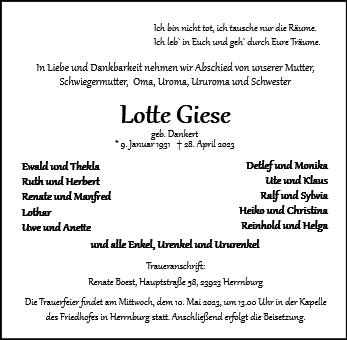 Lotte Giese
