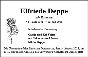 Elfriede Deppe