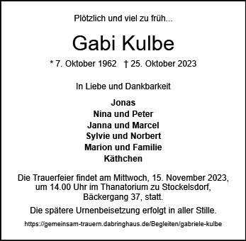 Gabriele Kulbe
