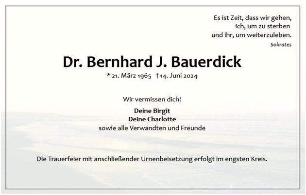 Bernhard Bauerdick