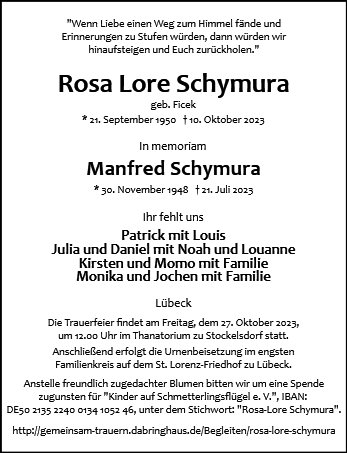 Rosa Lore Schymura