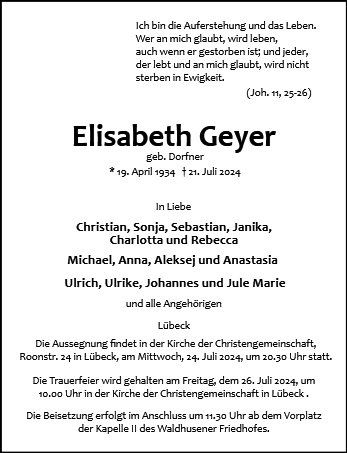 Elisabeth Geyer