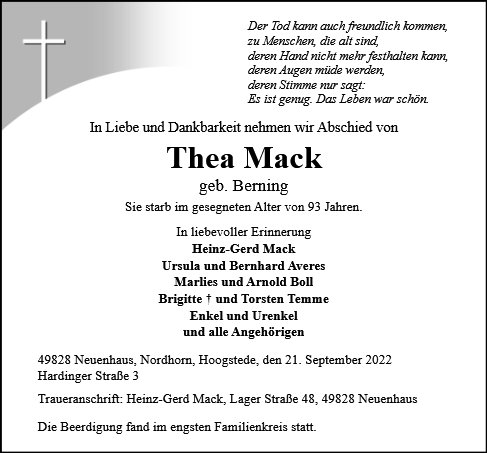 Theresia Mack