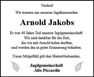 Arnold Jakobs