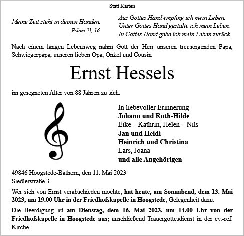 Ernst Hessels