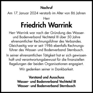 Friedrich Warrink