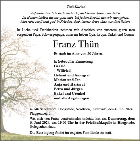 Franz Thün