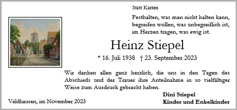 Heinz Stiepel