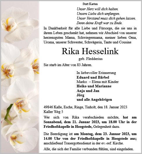 Rika Hesselink