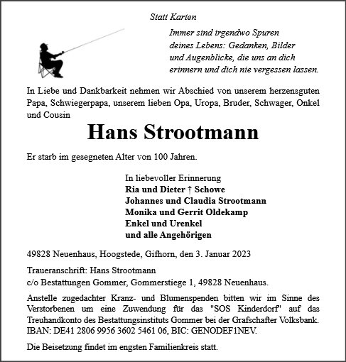 Hans Strootmann