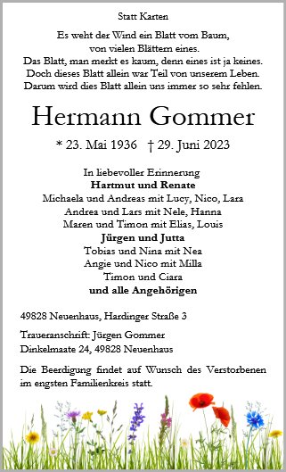 Hermann Gommer