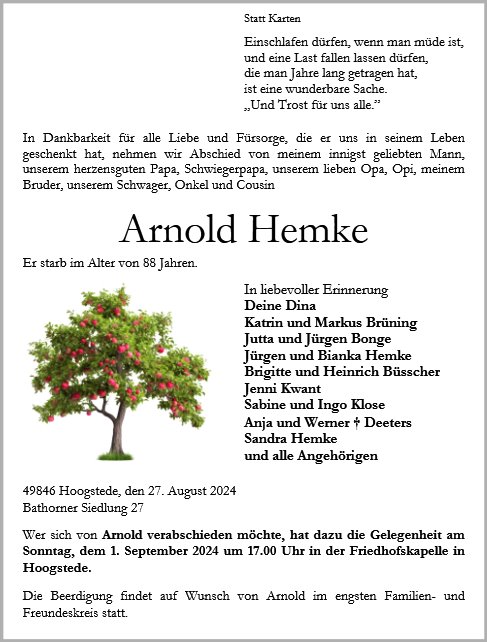 Arnold Hemke