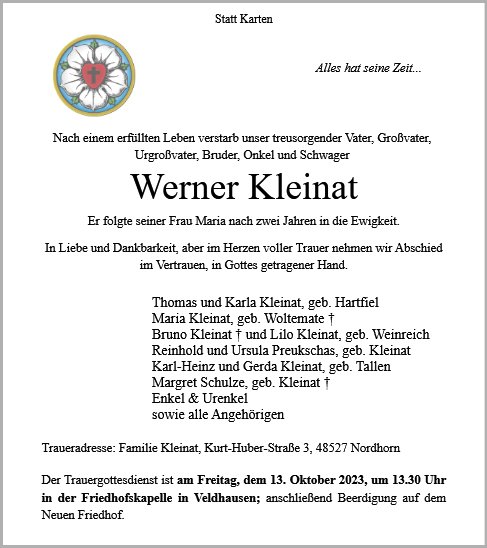 Werner Kleinat
