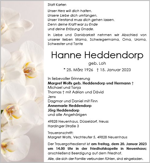 Hanne Heddendorp