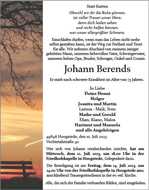 Johann Berends