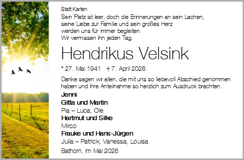 Hendrikus Velsink