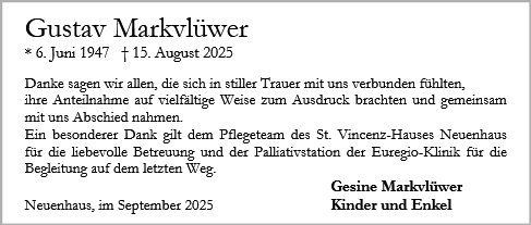 Gustav Markvlüwer