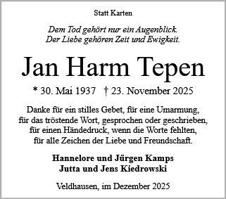 Jan Harm Tepen