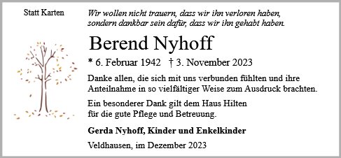 Berend Nyhoff