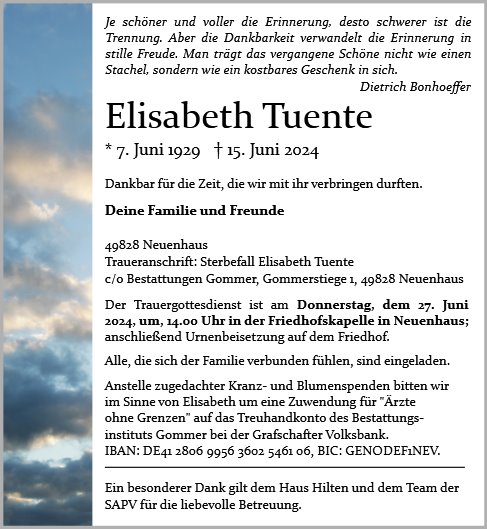 Elisabeth Tuente