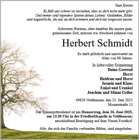 Herbert Schmidt