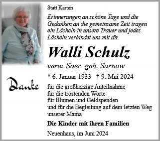 Walli Schulz