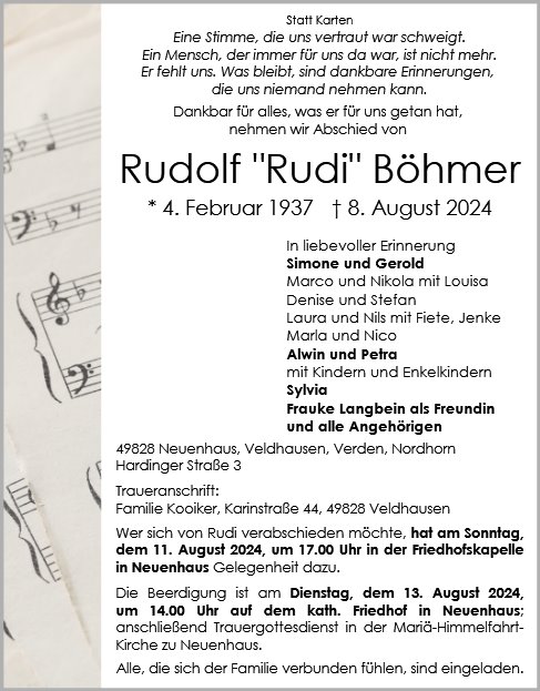 Rudolf Böhmer