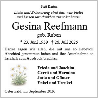 Gesina Reefmann