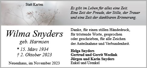 Wilma Snyders