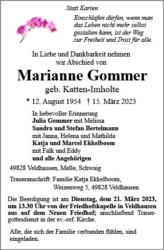 Marianne Gommer