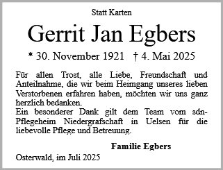 Gerrit Jan Egbers