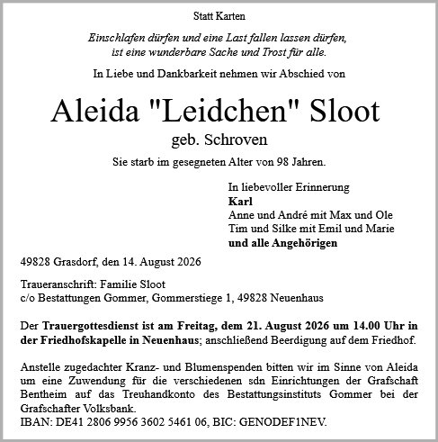 Aleida Sloot