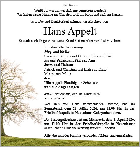 Hans Appelt