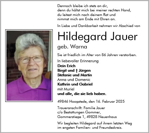 Hildegard Jauer