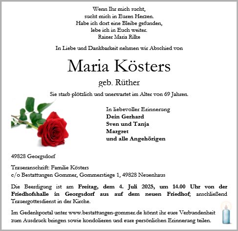 Maria Kösters