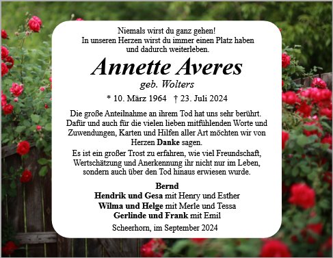 Annette Averes