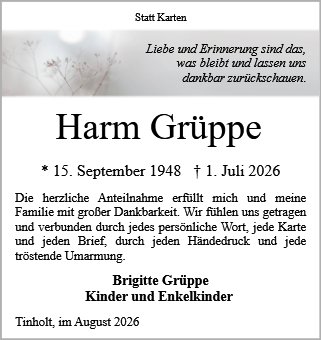 Harm Grüppe
