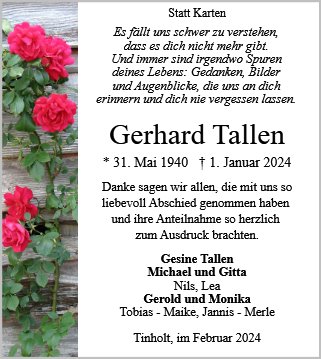 Gerhard Tallen
