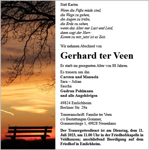 Gerhard ter Veen