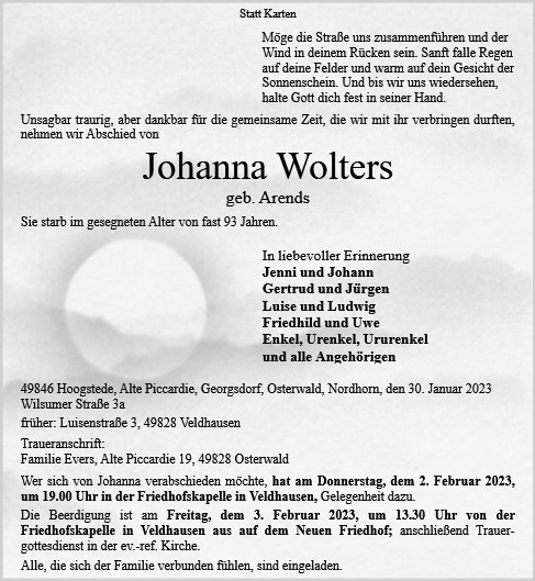 Johanna Wolters