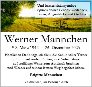 Werner Mannchen